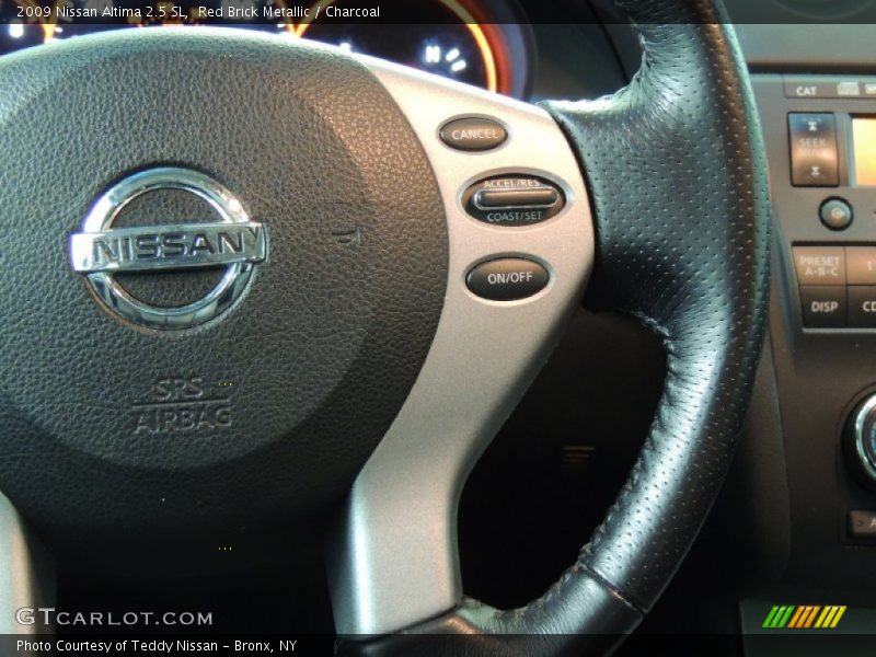 Red Brick Metallic / Charcoal 2009 Nissan Altima 2.5 SL