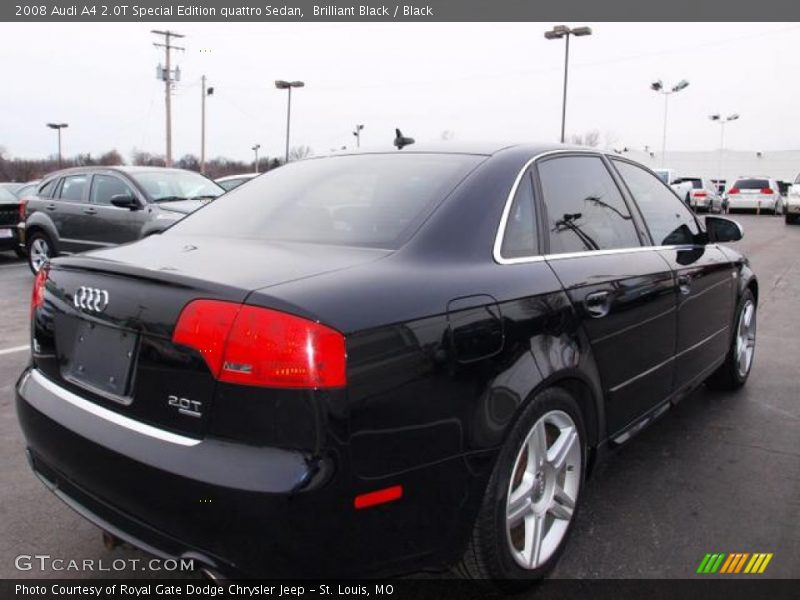 Brilliant Black / Black 2008 Audi A4 2.0T Special Edition quattro Sedan