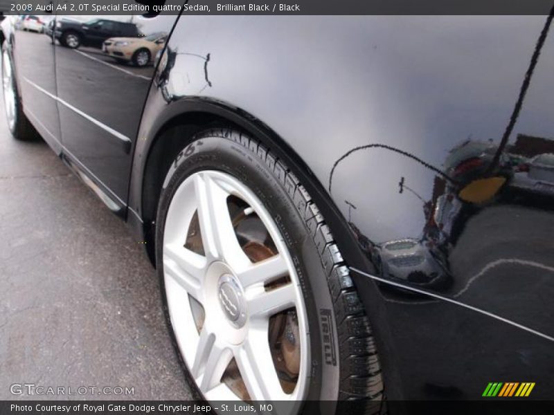 Brilliant Black / Black 2008 Audi A4 2.0T Special Edition quattro Sedan