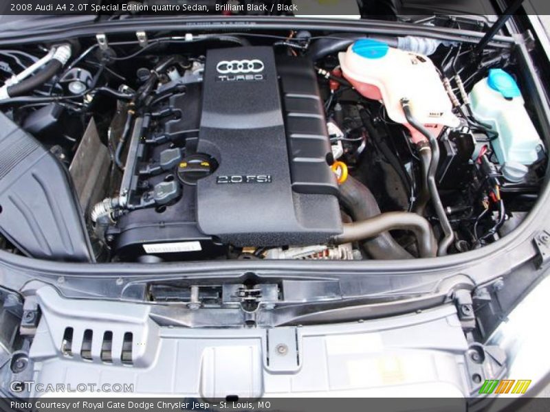 Brilliant Black / Black 2008 Audi A4 2.0T Special Edition quattro Sedan