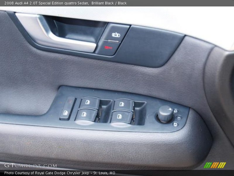 Brilliant Black / Black 2008 Audi A4 2.0T Special Edition quattro Sedan