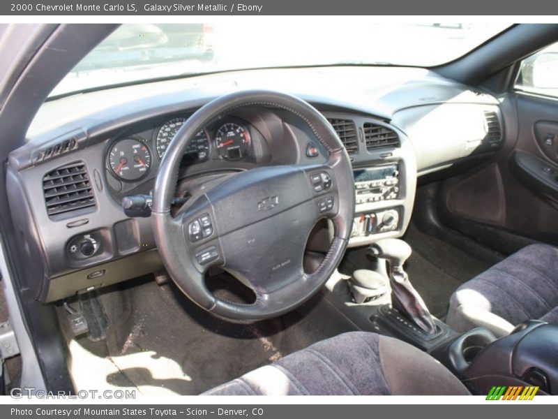 Galaxy Silver Metallic / Ebony 2000 Chevrolet Monte Carlo LS