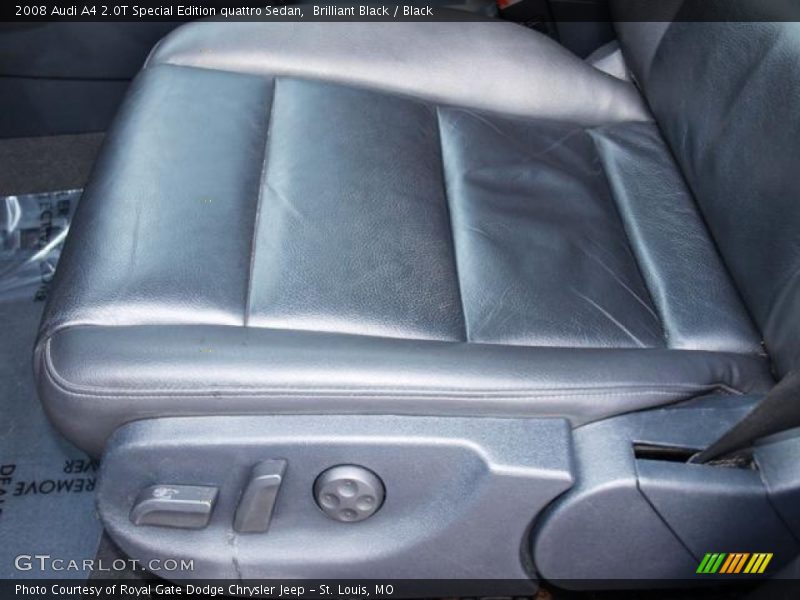 Brilliant Black / Black 2008 Audi A4 2.0T Special Edition quattro Sedan