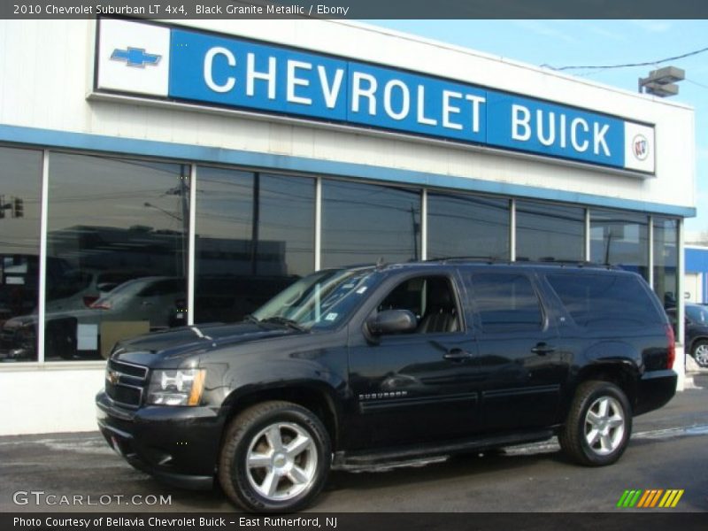 Black Granite Metallic / Ebony 2010 Chevrolet Suburban LT 4x4