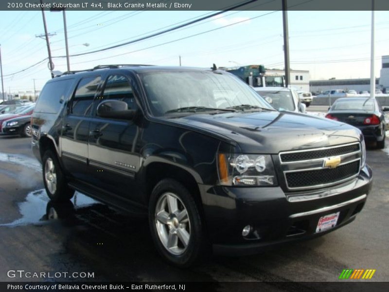 Black Granite Metallic / Ebony 2010 Chevrolet Suburban LT 4x4