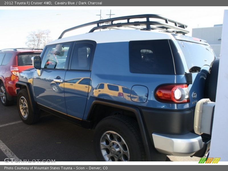 Cavalry Blue / Dark Charcoal 2012 Toyota FJ Cruiser 4WD