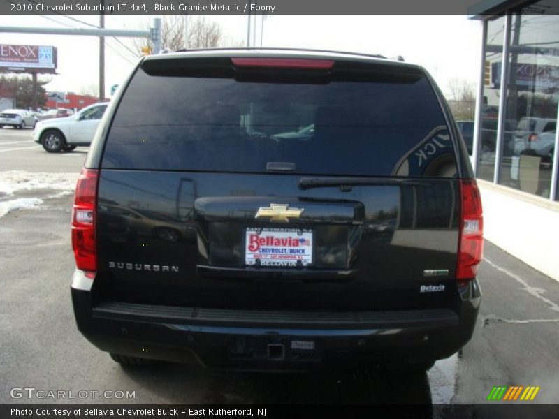 Black Granite Metallic / Ebony 2010 Chevrolet Suburban LT 4x4