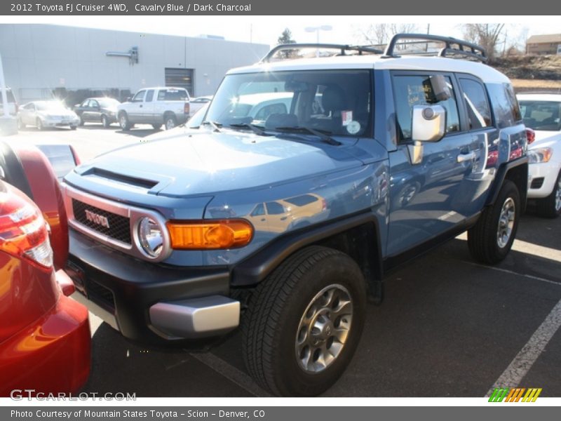 Cavalry Blue / Dark Charcoal 2012 Toyota FJ Cruiser 4WD