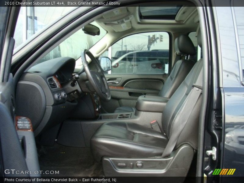 Black Granite Metallic / Ebony 2010 Chevrolet Suburban LT 4x4