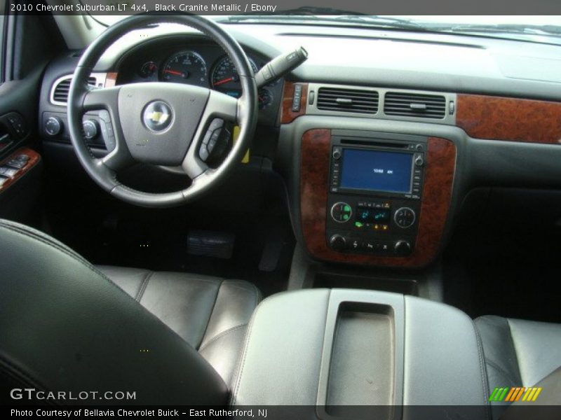 Black Granite Metallic / Ebony 2010 Chevrolet Suburban LT 4x4