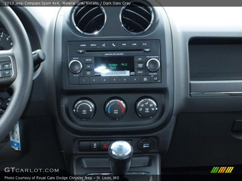 Mineral Gray Metallic / Dark Slate Gray 2013 Jeep Compass Sport 4x4