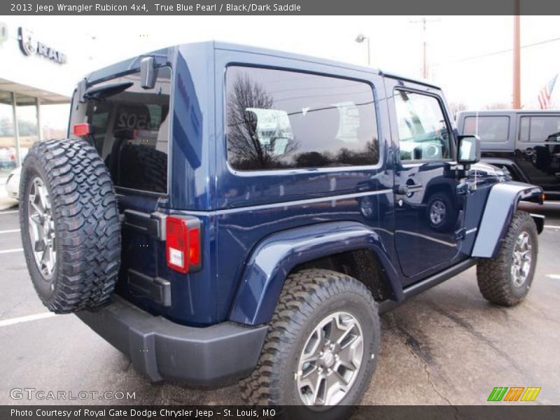  2013 Wrangler Rubicon 4x4 True Blue Pearl