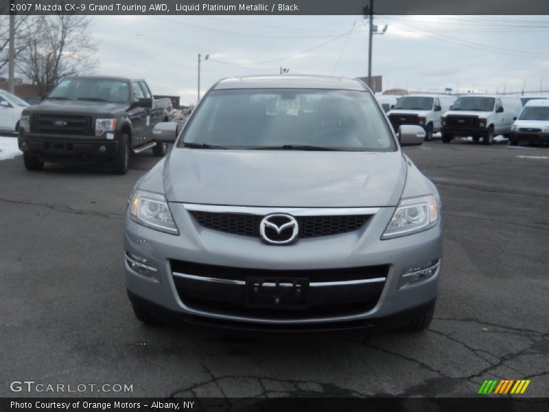 Liquid Platinum Metallic / Black 2007 Mazda CX-9 Grand Touring AWD