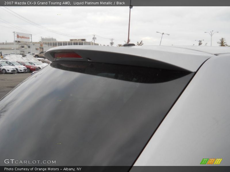 Liquid Platinum Metallic / Black 2007 Mazda CX-9 Grand Touring AWD