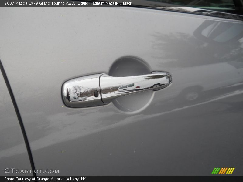 Liquid Platinum Metallic / Black 2007 Mazda CX-9 Grand Touring AWD