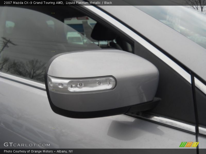 Liquid Platinum Metallic / Black 2007 Mazda CX-9 Grand Touring AWD