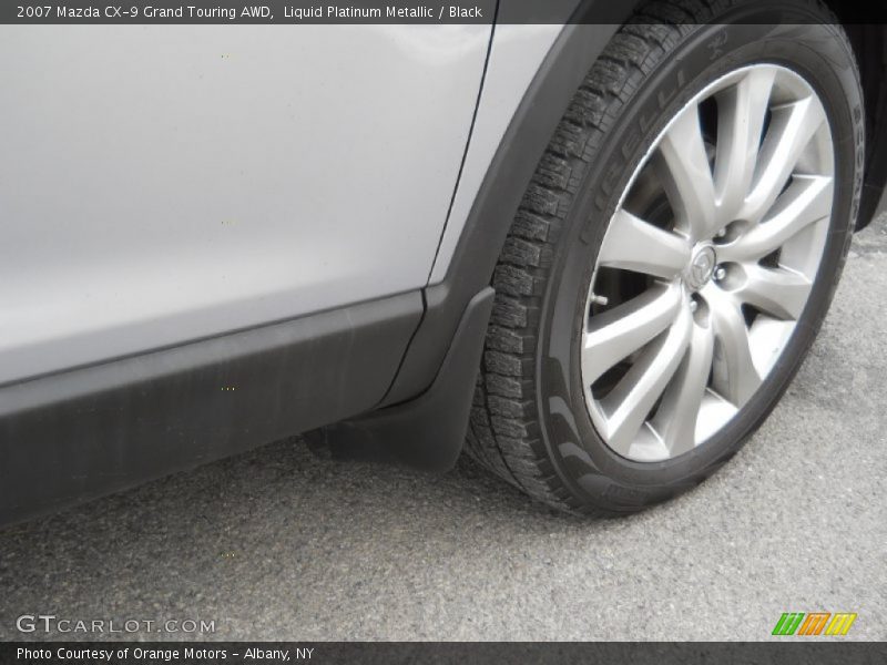 Liquid Platinum Metallic / Black 2007 Mazda CX-9 Grand Touring AWD