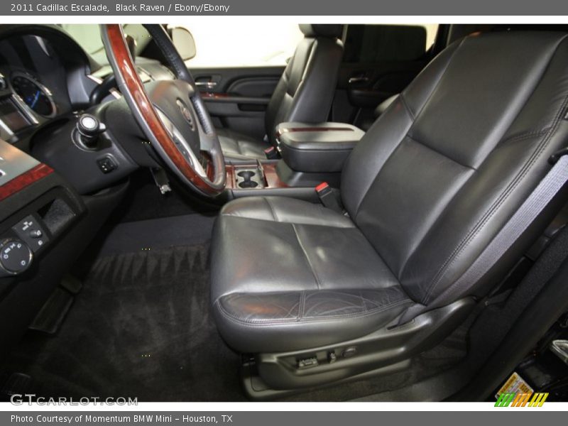 Black Raven / Ebony/Ebony 2011 Cadillac Escalade