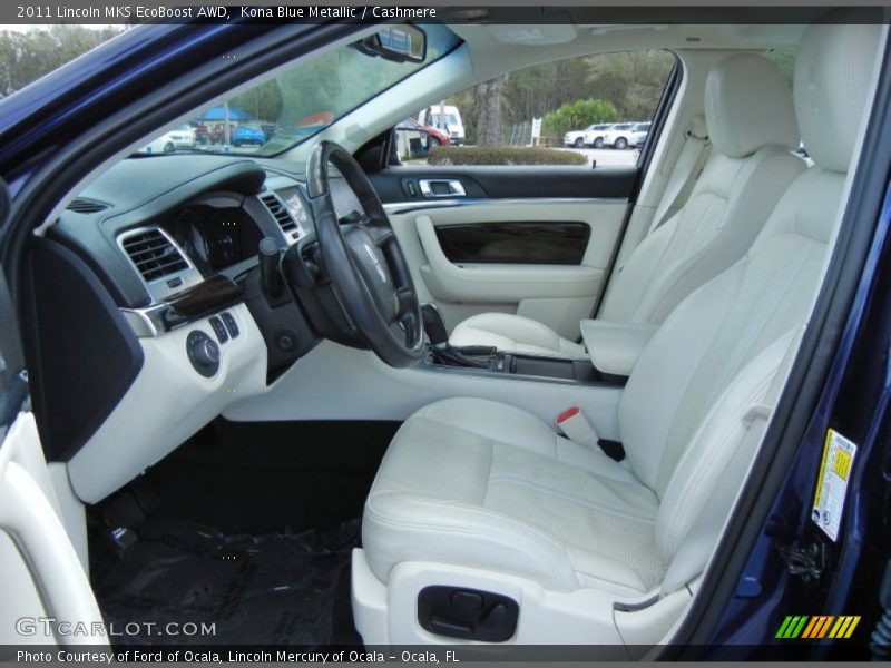  2011 MKS EcoBoost AWD Cashmere Interior