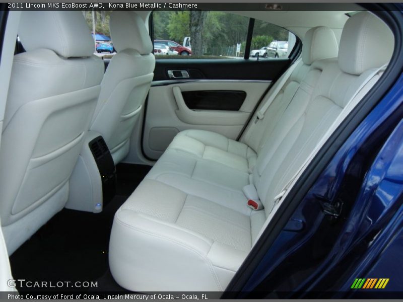 Rear Seat of 2011 MKS EcoBoost AWD