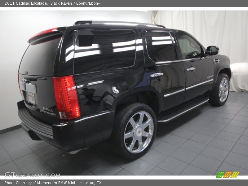 Black Raven / Ebony/Ebony 2011 Cadillac Escalade