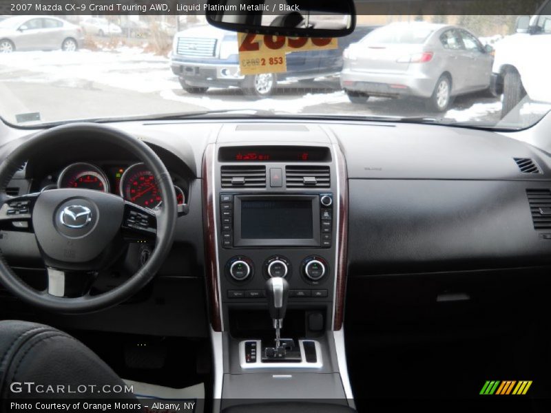 Liquid Platinum Metallic / Black 2007 Mazda CX-9 Grand Touring AWD
