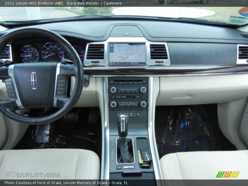 Dashboard of 2011 MKS EcoBoost AWD
