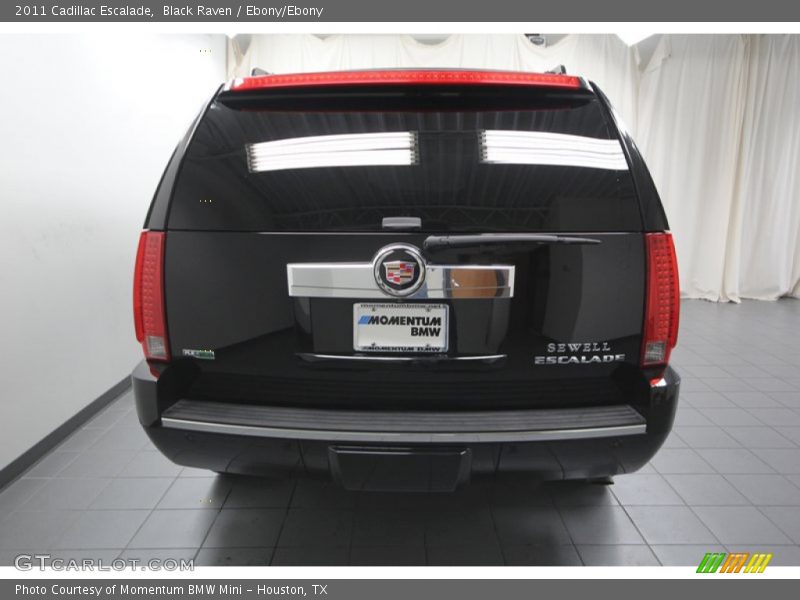 Black Raven / Ebony/Ebony 2011 Cadillac Escalade