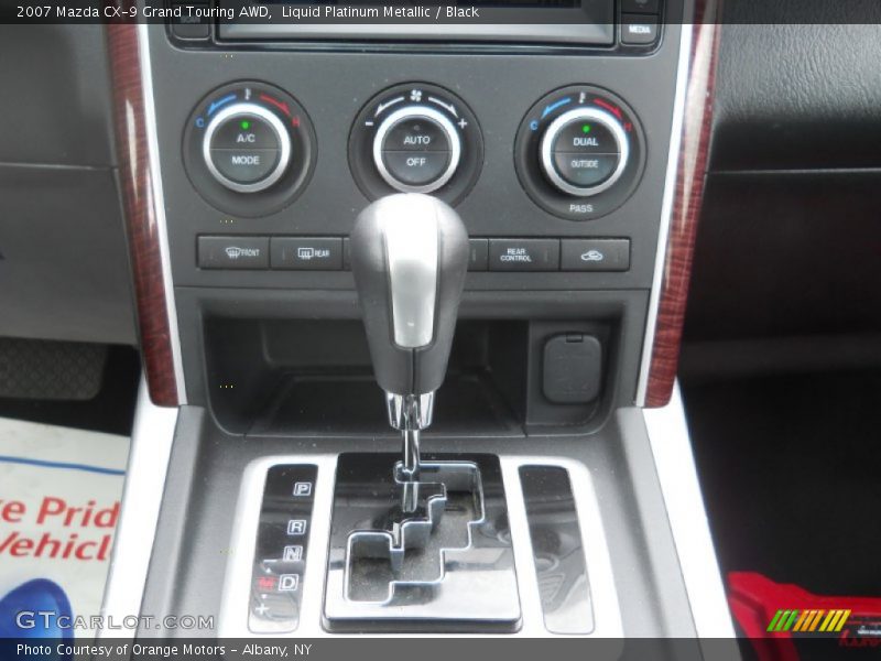 Liquid Platinum Metallic / Black 2007 Mazda CX-9 Grand Touring AWD