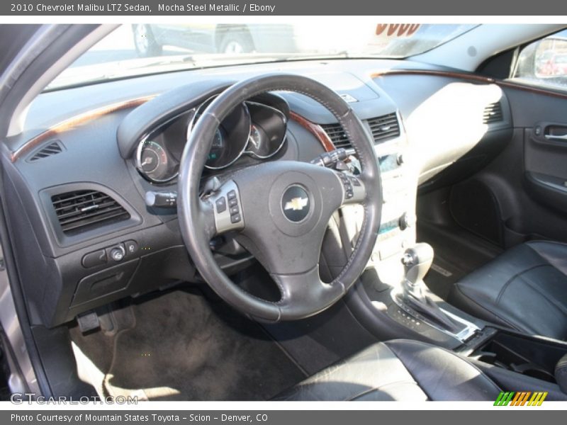Mocha Steel Metallic / Ebony 2010 Chevrolet Malibu LTZ Sedan