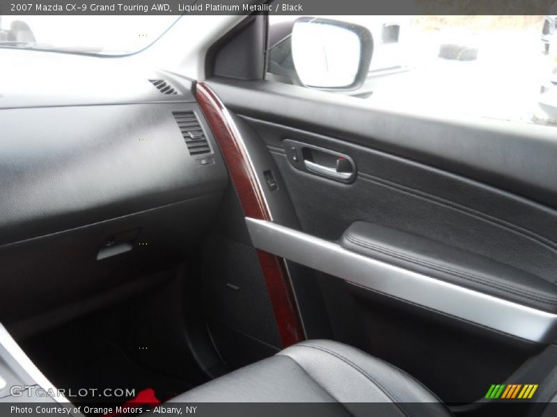 Liquid Platinum Metallic / Black 2007 Mazda CX-9 Grand Touring AWD