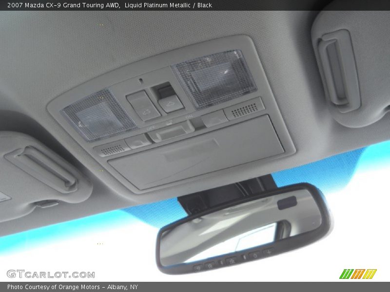 Liquid Platinum Metallic / Black 2007 Mazda CX-9 Grand Touring AWD