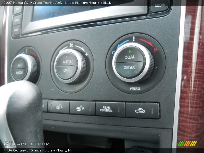Liquid Platinum Metallic / Black 2007 Mazda CX-9 Grand Touring AWD