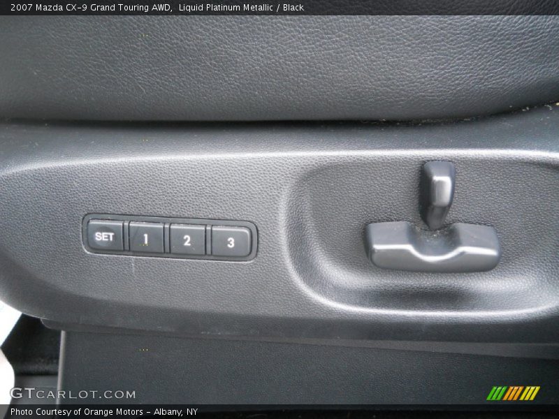 Liquid Platinum Metallic / Black 2007 Mazda CX-9 Grand Touring AWD