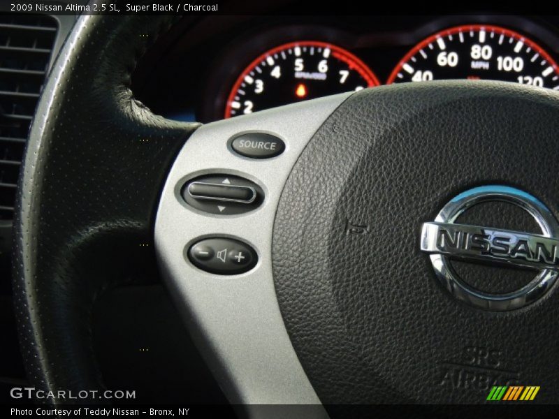 Super Black / Charcoal 2009 Nissan Altima 2.5 SL