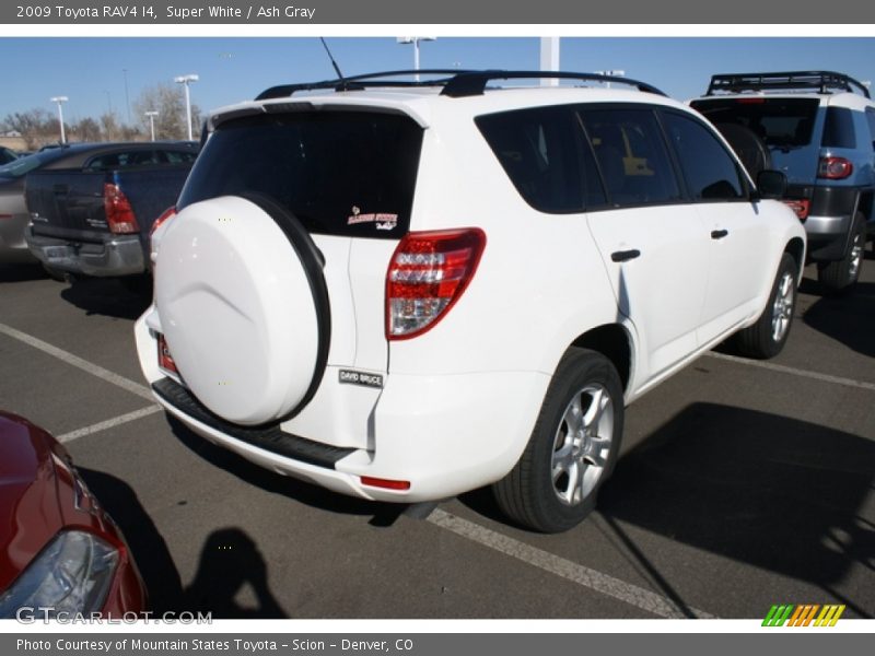 Super White / Ash Gray 2009 Toyota RAV4 I4