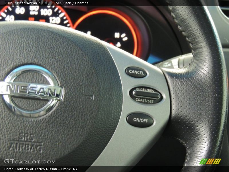 Super Black / Charcoal 2009 Nissan Altima 2.5 SL