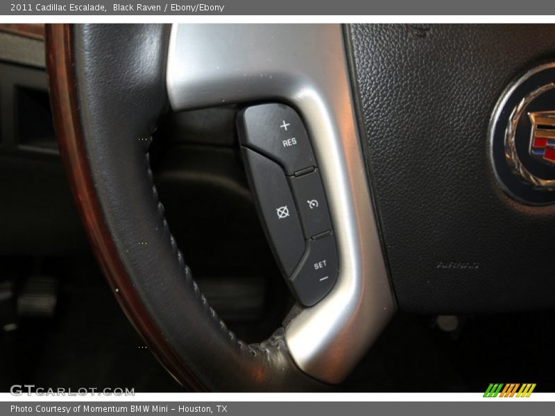 Black Raven / Ebony/Ebony 2011 Cadillac Escalade