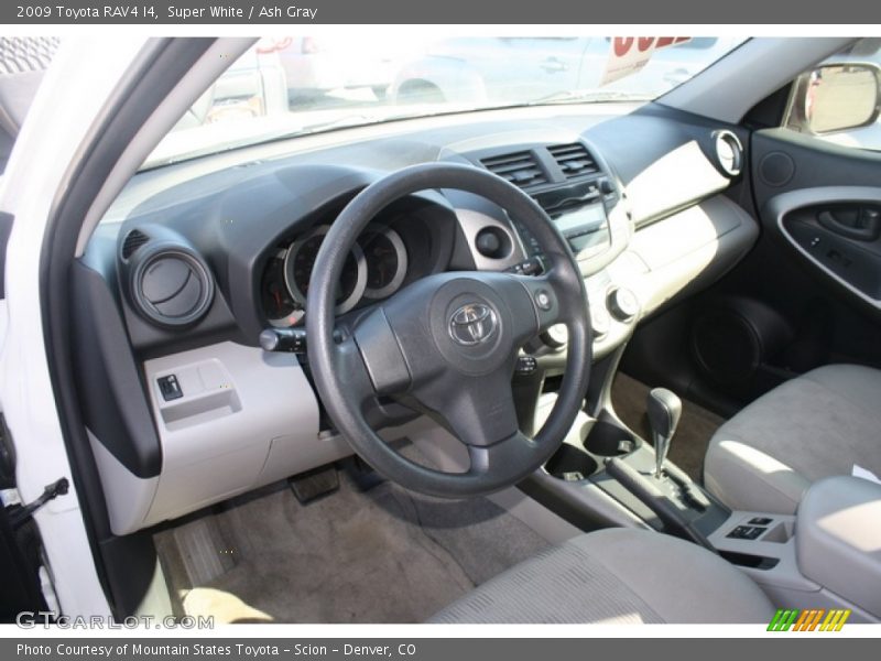 Super White / Ash Gray 2009 Toyota RAV4 I4
