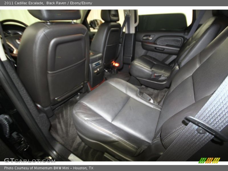 Rear Seat of 2011 Escalade 