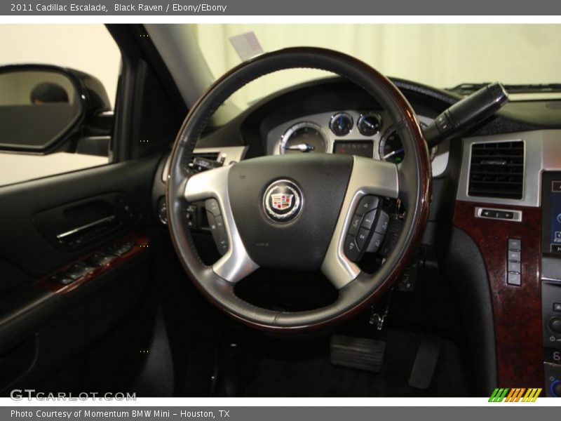 Black Raven / Ebony/Ebony 2011 Cadillac Escalade