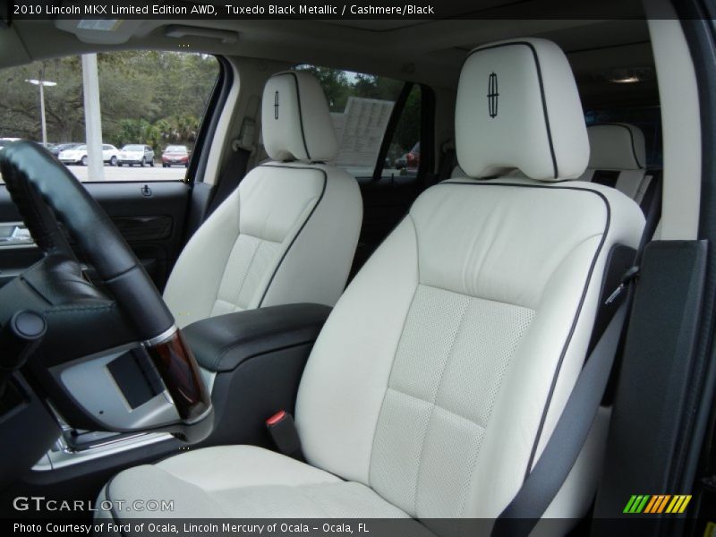 Front Seat of 2010 MKX Limited Edition AWD