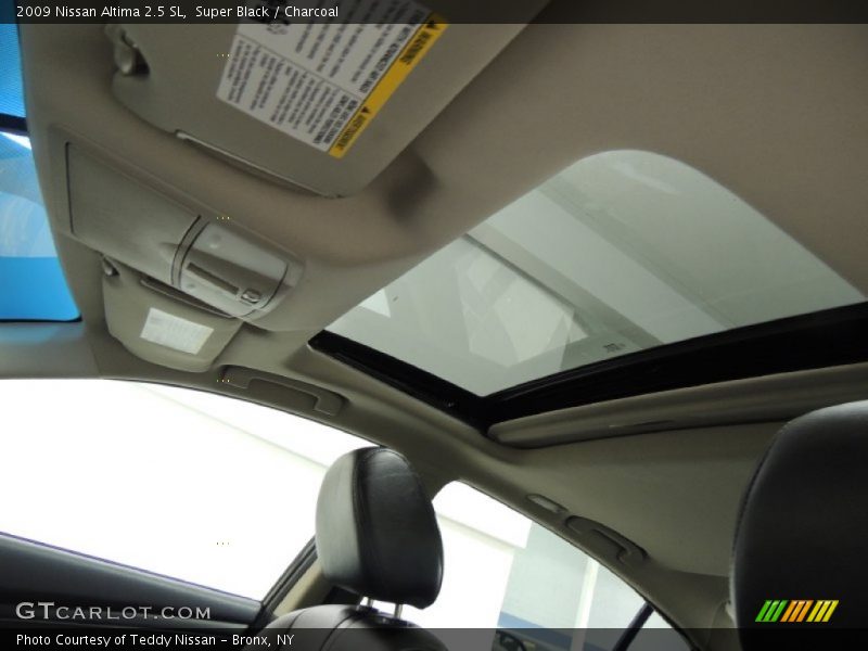Super Black / Charcoal 2009 Nissan Altima 2.5 SL