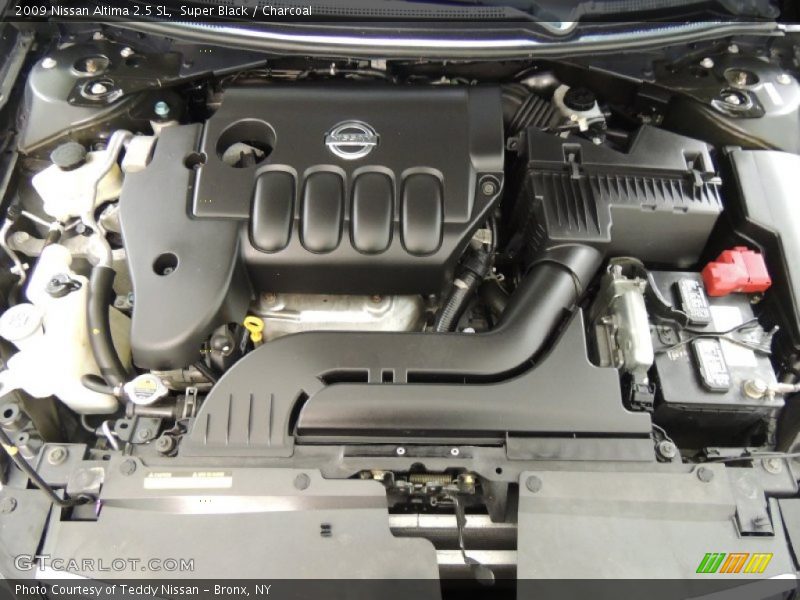 Super Black / Charcoal 2009 Nissan Altima 2.5 SL