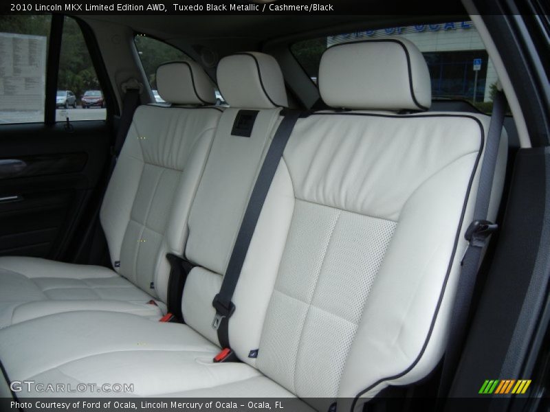 Rear Seat of 2010 MKX Limited Edition AWD