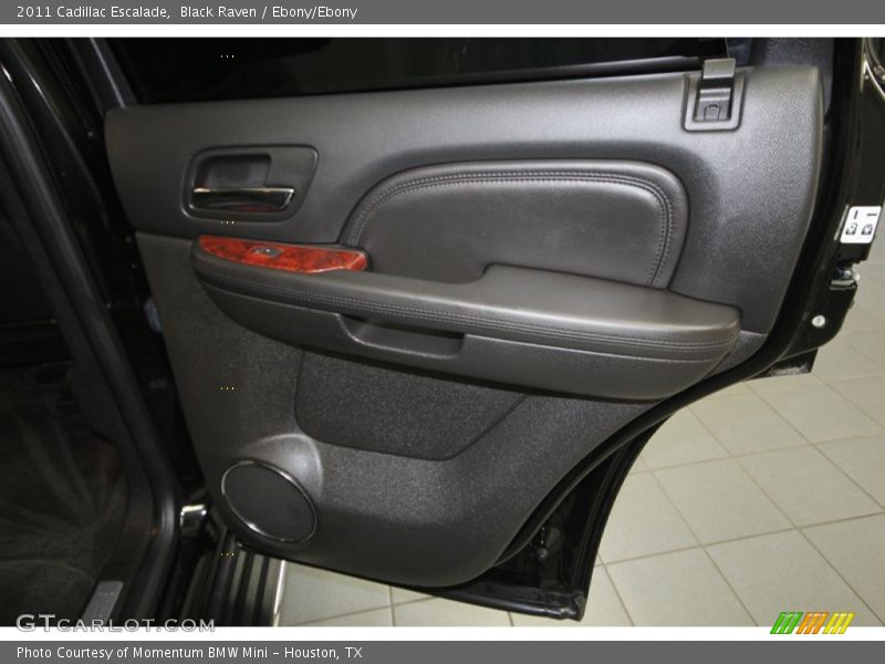 Black Raven / Ebony/Ebony 2011 Cadillac Escalade