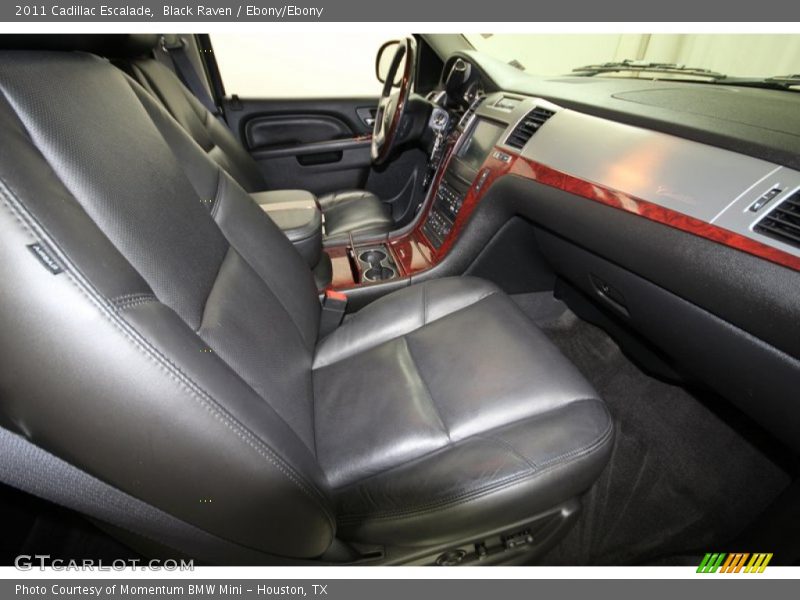 Black Raven / Ebony/Ebony 2011 Cadillac Escalade