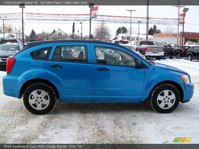 Surf Blue Pearl / Dark Slate Gray 2009 Dodge Caliber SE