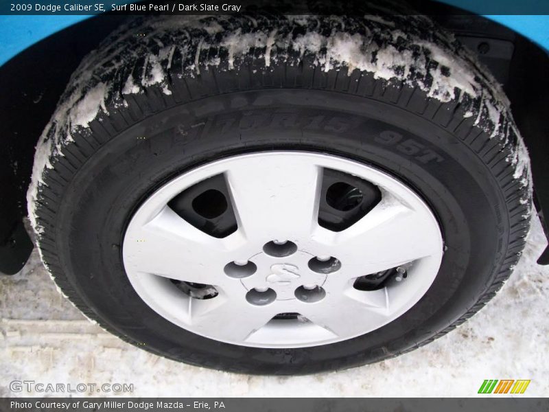Surf Blue Pearl / Dark Slate Gray 2009 Dodge Caliber SE
