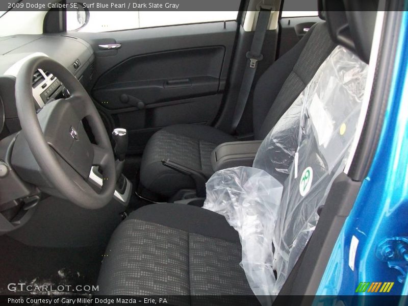 Surf Blue Pearl / Dark Slate Gray 2009 Dodge Caliber SE